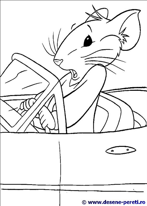 stuart little desene colorat